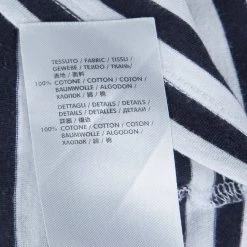 Stella McCartney Kids Striped Jersey Donut Print Crew Neck T-Shirt 6 Yrs For Kids -Stella McCartney Sales luxury kids stella mccartney used boys clothing p70205 007