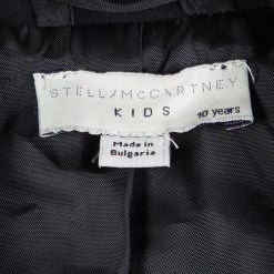 Stella Mccartney Kids Grey Cropped Sleeveless Jay Military Vest 10 Yrs For Kids 12 Stella Mccartney Kids Grey Cropped Sleeveless Jay Military Vest 10 Yrs For Kids -Stella McCartney Sales luxury kids stella mccartney used boys clothing p86829 005