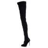 Stella McCartney Black Patent Leather And Suede Over The Knee Boots Size 37.5 For Men -Stella McCartney Sales luxury men stella mccartney new shoes p12728 001