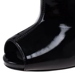 Stella McCartney Black Patent Leather And Suede Over The Knee Boots Size 37.5 For Men -Stella McCartney Sales luxury men stella mccartney new shoes p12728 008