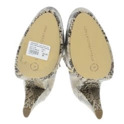 Stella McCartney Snake Effect Faux Leather Ankle Boots Size 39 For Men -Stella McCartney Sales luxury men stella mccartney new shoes p14147 007