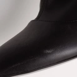 Stella McCartney Black Leather 'Leibovitz' Over The Knee Boots Size 40 For Men -Stella McCartney Sales luxury men stella mccartney used shoes p37386 009