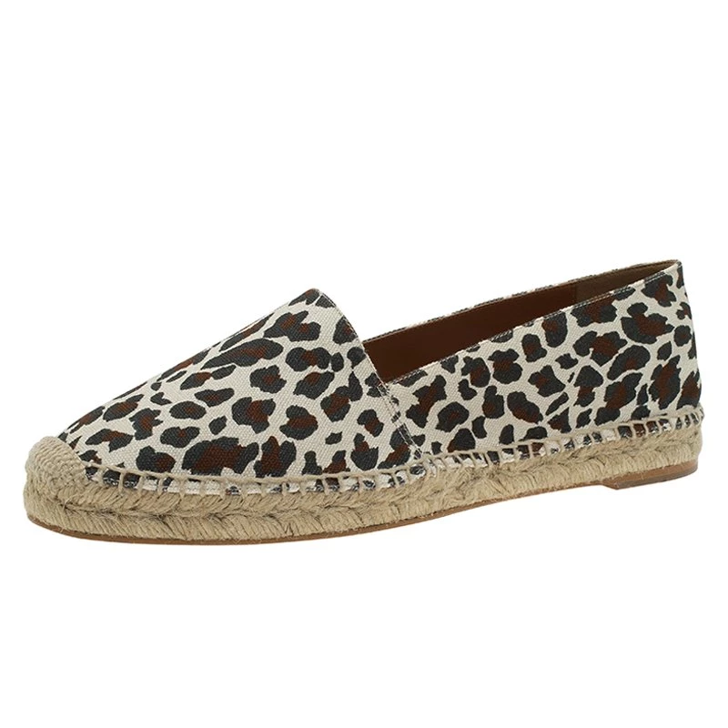 Stella McCartney Leopard Print Canvas Espadrilles Size 41 For Men 2 Stella McCartney Leopard Print Canvas Espadrilles Size 41 For Men