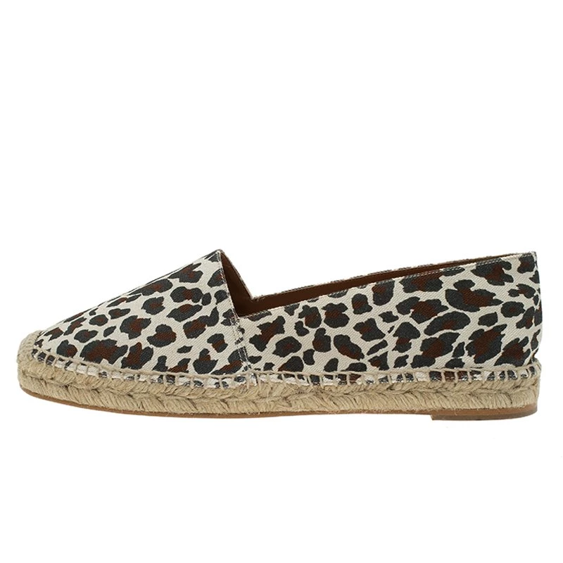 Stella McCartney Leopard Print Canvas Espadrilles Size 41 For Men 3 Stella McCartney Leopard Print Canvas Espadrilles Size 41 For Men - Image 2