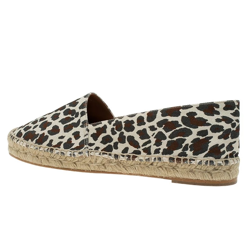 Stella McCartney Leopard Print Canvas Espadrilles Size 41 For Men 4 Stella McCartney Leopard Print Canvas Espadrilles Size 41 For Men - Image 3