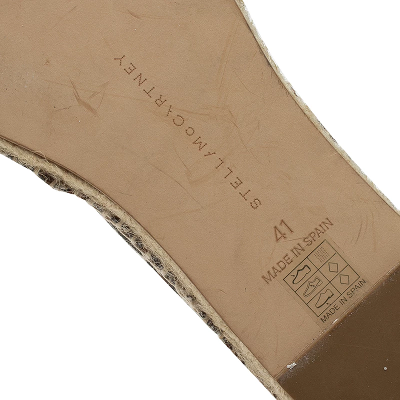 Stella McCartney Leopard Print Canvas Espadrilles Size 41 For Men 12 Stella McCartney Leopard Print Canvas Espadrilles Size 41 For Men - Image 11