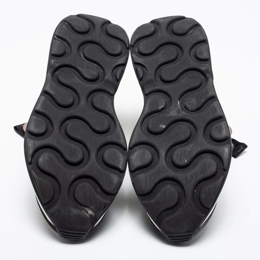 Stella McCartney Multicolor Fabric And Suede High Top Sneakers Size 43 For Men 8 Stella McCartney Multicolor Fabric And Suede High Top Sneakers Size 43 For Men - Image 6