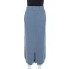 Stella McCartney Pale Blue Wool Drop Crotch Ankle Pants S For Women -Stella McCartney Sales luxury women alexander mcqueen used clothes p249245 002