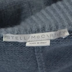 Stella McCartney Pale Blue Wool Drop Crotch Ankle Pants S For Women -Stella McCartney Sales luxury women alexander mcqueen used clothes p249245 006