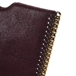 Stella McCartney Mini Burgundy Fallabella IPad Case For Women -Stella McCartney Sales luxury women stella mccartney new accessories p13720 006