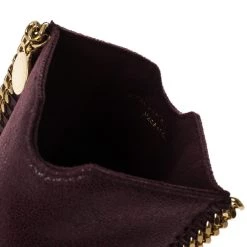 Stella McCartney Mini Burgundy Fallabella IPad Case For Women -Stella McCartney Sales luxury women stella mccartney new accessories p13720 009