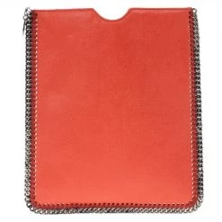 Stella McCartney Orange Falabella IPad Case For Women
