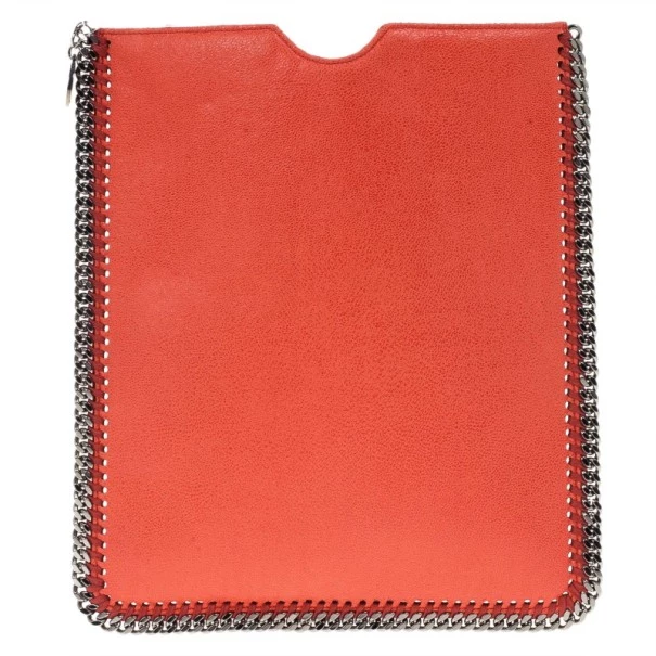 Stella McCartney Orange Falabella IPad Case For Women 3 Stella McCartney Orange Falabella IPad Case For Women
