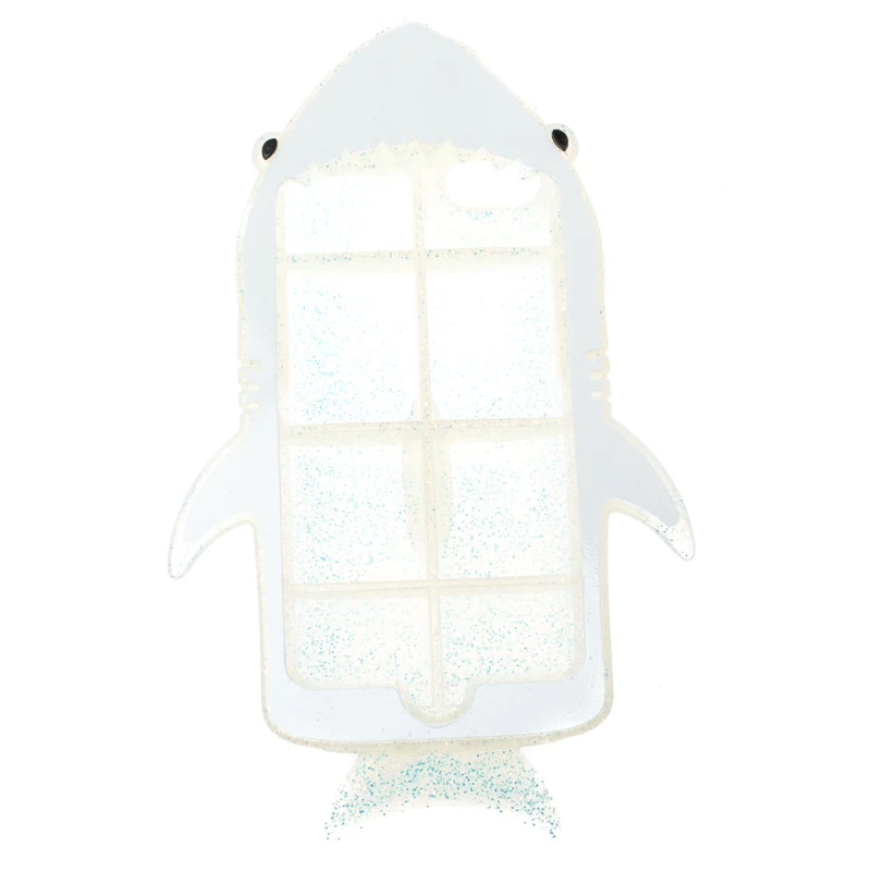 Stella McCartney White Glitter Rubber Shark IPhone 7 Case For Women 3 Stella McCartney White Glitter Rubber Shark IPhone 7 Case For Women