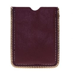 Stella McCartney Burgundy Fallabella IPad Case For Women -Stella McCartney Sales luxury women stella mccartney new accessories p39832 003