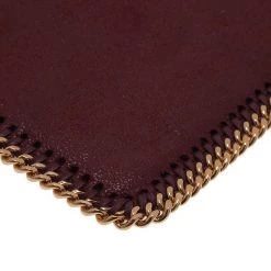 Stella McCartney Burgundy Fallabella IPad Case For Women -Stella McCartney Sales luxury women stella mccartney new accessories p39832 007