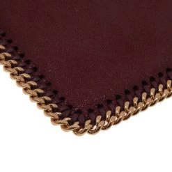 Stella McCartney Burgundy Fallabella IPad Case For Women -Stella McCartney Sales luxury women stella mccartney new accessories p39832 008