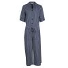 Stella McCartney Navy Blue Striped Cotton Belted Jumpsuit M For Women 2 Stella McCartney Navy Blue Striped Cotton Belted Jumpsuit M For Women -Stella McCartney Sales luxury women stella mccartney new clothes p124618 001
