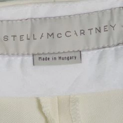 Stella McCartney Cream Wool Mohair Wide Leg Alberta Trousers S For Women -Stella McCartney Sales luxury women stella mccartney new clothes p133836 005