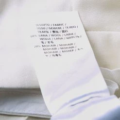 Stella McCartney Cream Wool Mohair Wide Leg Alberta Trousers S For Women -Stella McCartney Sales luxury women stella mccartney new clothes p133836 006