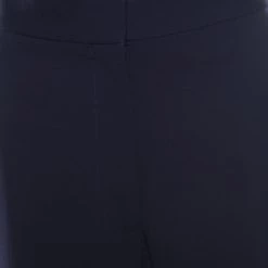 Stella McCartney Navy Blue Wool Cropped Eden Kick Pants L For Women 12 Stella McCartney Navy Blue Wool Cropped Eden Kick Pants L For Women -Stella McCartney Sales luxury women stella mccartney new clothes p164602 007