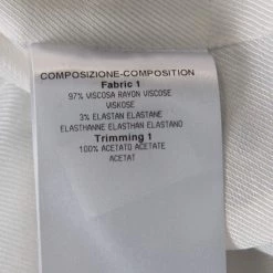 Stella McCartney Blue & White Print Heavy Applique Detail Oversized Blazer M For Women -Stella McCartney Sales luxury women stella mccartney new clothes p223521 002