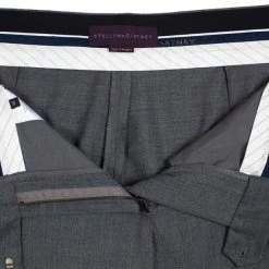 Stella McCartney Classic Erin Grey Pants L For Women -Stella McCartney Sales luxury women stella mccartney new clothes p23618 007