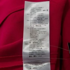 Stella McCartney Red Crepe Fringe Detail Sleeveless Top M For Women -Stella McCartney Sales luxury women stella mccartney new clothes p248095 003