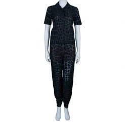 Stella McCartney Navy Textured Top XS And Pants Set S For Women 19 Stella McCartney Navy Textured Top XS And Pants Set S For Women -Stella McCartney Sales luxury women stella mccartney new clothes p44826 0002