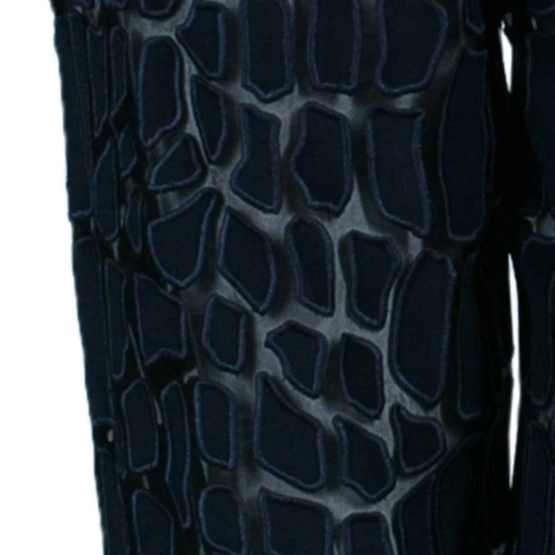 Stella McCartney Navy Textured Top XS And Pants Set S For Women 14 Stella McCartney Navy Textured Top XS And Pants Set S For Women - Image 12