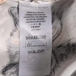 Stella McCartney Multicolored Cat Print Silk Wilson Shirt M For Women -Stella McCartney Sales luxury women stella mccartney new clothes p584657 002
