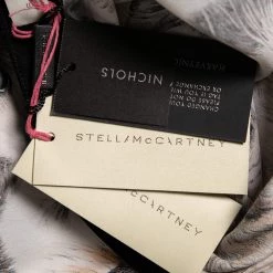 Stella McCartney Multicolored Cat Print Silk Wilson Shirt M For Women -Stella McCartney Sales luxury women stella mccartney new clothes p584657 005