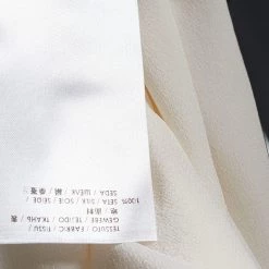 Stella McCartney Cream Silk Ruffled Yvonne Sleeveless Blouse S For Women -Stella McCartney Sales luxury women stella mccartney new clothes p653511 005