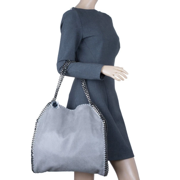 Stella McCartney Grey Falabella Tote For Women 4 Stella McCartney Grey Falabella Tote For Women - Image 2