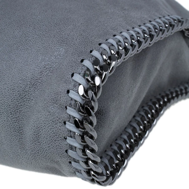 Stella McCartney Grey Falabella Tote For Women 14 Stella McCartney Grey Falabella Tote For Women - Image 12