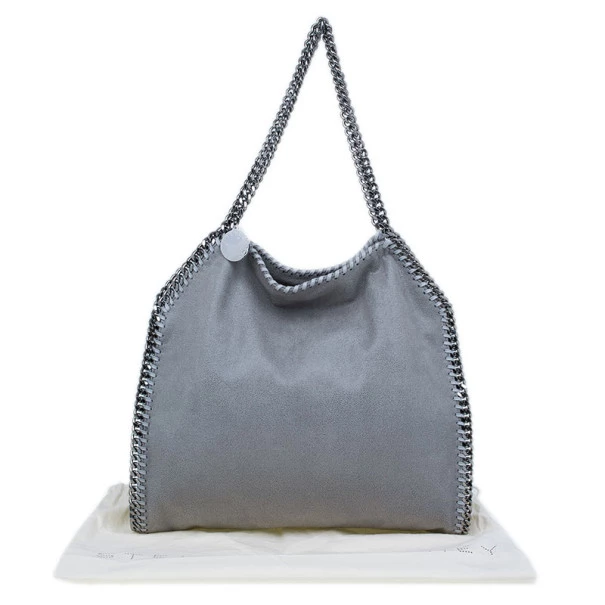 Stella McCartney Grey Falabella Tote For Women 17 Stella McCartney Grey Falabella Tote For Women - Image 15