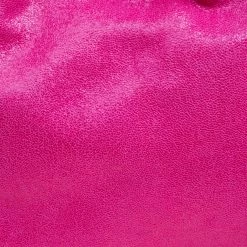 Stella McCartney Metallic Pink Faux Leather Mini Falabella Tote For Women -Stella McCartney Sales luxury women stella mccartney new handbags p115080 0006