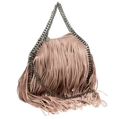 Stella McCartney Beige Faux Leather Small Falabella Fringe Tote For Women -Stella McCartney Sales luxury women stella mccartney new handbags p115082 003