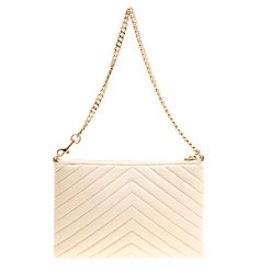 Stella McCartney Beige Faux Leather Stella Star Clutch For Women -Stella McCartney Sales luxury women stella mccartney new handbags p158030 0004