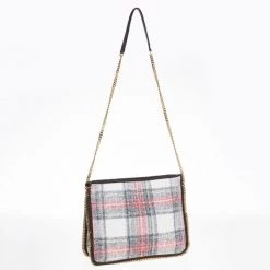 Stella McCartney Multicolor Falabella Tartan Crossbody Bag For Women -Stella McCartney Sales luxury women stella mccartney new handbags p17495 003