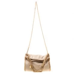 Stella McCartney Beige Faux Leather Mini Falabella Tote For Women -Stella McCartney Sales luxury women stella mccartney new handbags p175778 006