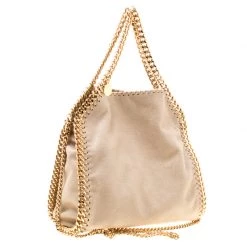 Stella McCartney Beige Faux Leather Mini Falabella Tote For Women -Stella McCartney Sales luxury women stella mccartney new handbags p175778 008