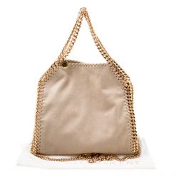 Stella McCartney Beige Faux Leather Mini Falabella Tote For Women -Stella McCartney Sales luxury women stella mccartney new handbags p175778 011