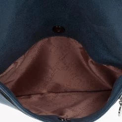 Stella McCartney Blue Falabella Shaggy Deer Foldover Clutch For Women -Stella McCartney Sales luxury women stella mccartney new handbags p17845 006