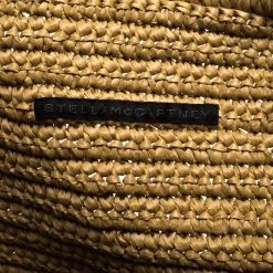Stella McCartney Beige Raffia Logo Tote For Women -Stella McCartney Sales luxury women stella mccartney new handbags p280546 008