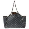 Stella McCartney Blue/Brown Monogram Fabric Falabella Reversible Tote For Women -Stella McCartney Sales luxury women stella mccartney new handbags p335360 008
