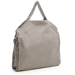 Stella McCartney Grey Leather Falabella Tote Bag For Women -Stella McCartney Sales luxury women stella mccartney new handbags p337921 008