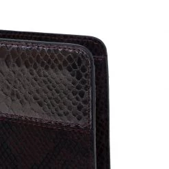 Stella McCartney Burgundy Embossed Patchwork Clutch For Women -Stella McCartney Sales luxury women stella mccartney new handbags p385 007