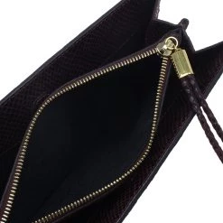 Stella McCartney Burgundy Embossed Patchwork Clutch For Women -Stella McCartney Sales luxury women stella mccartney new handbags p385 013