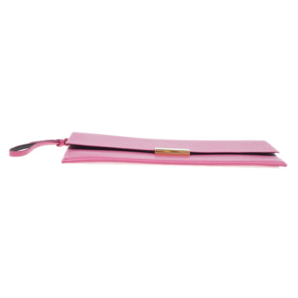 Stella McCartney Pink Leather Beckett Clutch For Women 7 Stella McCartney Pink Leather Beckett Clutch For Women - Image 5